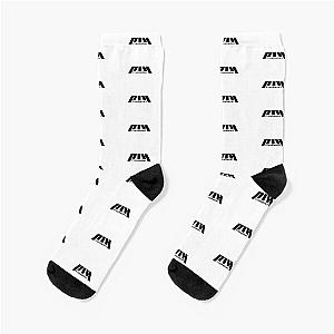 P1HARMONY LOGO BLACK Socks