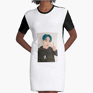 P1Harmony Keeho Graphic T-Shirt Dress