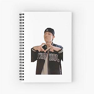 P1harmony Intak Heart pose  Spiral Notebook