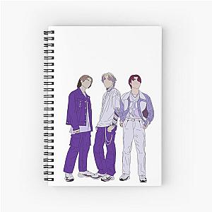 soul, theo, and jongseob p1harmony  Spiral Notebook