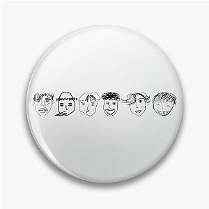 P1Harmony OT6 Self Portrait Drawings Pin