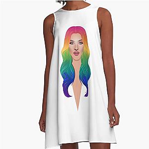 Pabllo Vittar drag queen from Brazil A-Line Dress