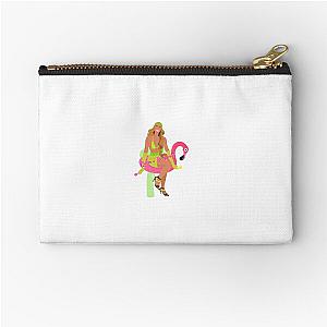 Pabllo Vittar Chiclete com Banana Ti Sam Branco Quem é Ti Sam? Zipper Pouch