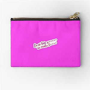 Pabllo Vittar Chiclete com Banana (Tio Sam) - Texto Magenta Eu boto no Zipper Pouch