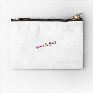 Pabllo Vittar Chiclete com Banana (Tio Sam) - Texto Branco Quem é Tio Sam Zipper Pouch
