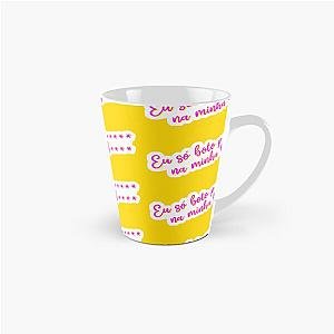 Pabllo Vittar Chiclete com Banana (Tio Sam) - Texto Amarelo Eu só boto para Tall Mug