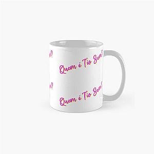Pabllo Vittar Chiclete com Banana (Tio Sam) - Texto Branco Quem é Tio Sam Classic Mug