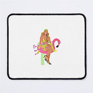 Pabllo Vittar Chiclete com Banana (Tio Sam) - Branco Eu boto mouse pad