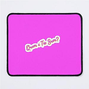 Pabllo Vittar Chiclete com Banana (Tio Sam) - Texto Magenta Quem é Tio Sam Mouse Pad