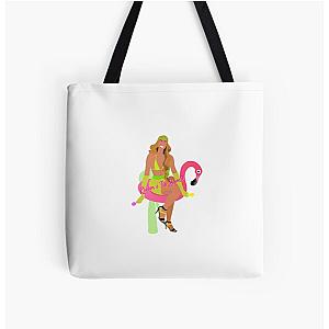 Pabllo Vittar Chiclete com Banana (Tio Sam) Branco Quem é Tio Sam? All Over Print Tote Bag