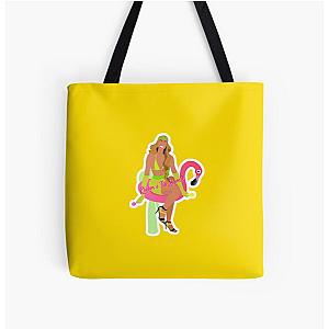 Pabllo Vittar Chiclete com Banana (Tio Sam) - Amarelo Who is Tio Sam? All Over Print Tote Bag