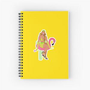 Pabllo Vittar Chiclete com Banana (Tio Sam) Amarelo Spiral Notebook