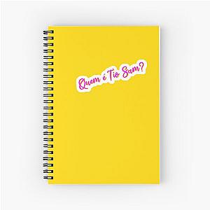 Pabllo Vittar Chiclete com Banana (Tio Sam) - Amarelo Quem é Tio Sam? Spiral Notebook