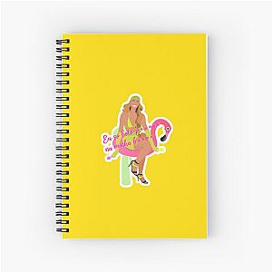 Copia de Pabllo Vittar Chiclete com Banana (Tio Sam) - Amarelo Quem é Tio Sam Spiral Notebook
