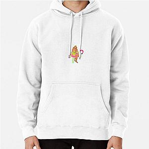 Pabllo Vittar Chiclete com Banana Tio Sam Branco Pullover Hoodie