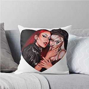 Pabllo Vittar x Gloria Groove Ameiano Throw Pillow