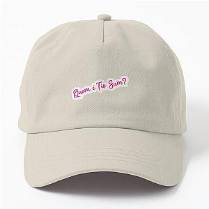 Pabllo Vittar Chiclete com Banana (Tio Sam) - Texto Branco Quem é Tio Sam Dad Hat