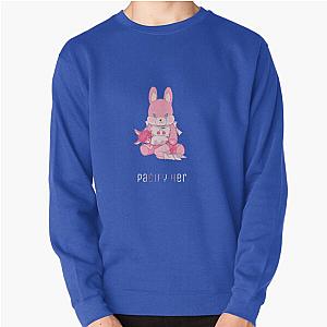 Pacify her sweatshirt