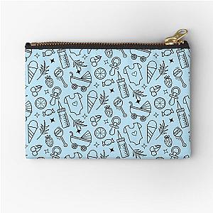 Blue Pacifier Me Zipper Pouch