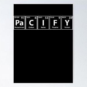 Pacify Periodic Elements Spelling Poster