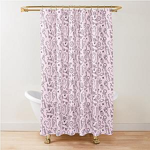 Pacify Pink Shower Curtain