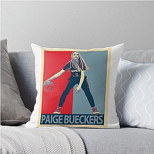 Paige Bueckers Beautiful Basketball Player Throw Pillow