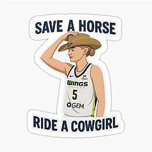 Cowgirl Paige Buecker Sticker