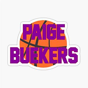 Paige Bueckers Basketball Trend Sticker