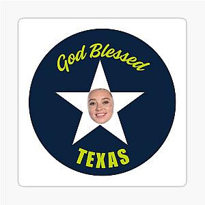 God Blessed Texas Paige Bueckers Sticker