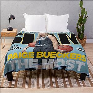 Paige Bueckers Basketball Throw Blanket
