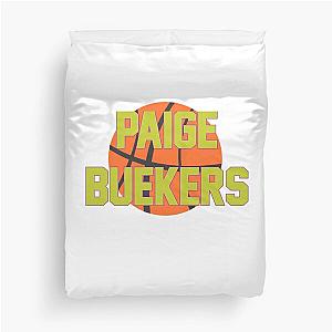Paige Bueckers Basketball Duvet Cover
