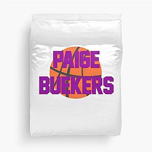 Paige Bueckers Basketball Duvet Cover
