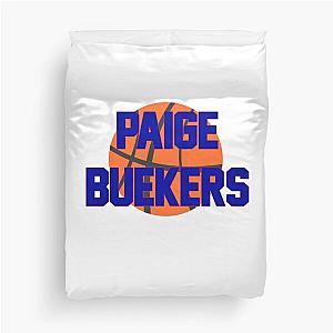 Paige Bueckers Basketball Duvet Cover