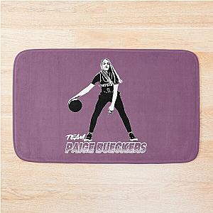 Paige Bueckers Black and White Bath Mat