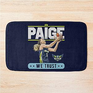 Paige Bueckers In We Trust Bath Mat