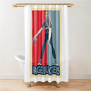 Paige Bueckers Beautiful Basketball Player Shower Curtain