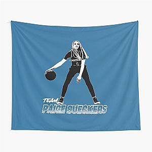 Paige Bueckers Black and White Tapestry