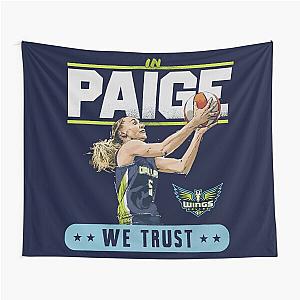 Paige Bueckers In We Trust Tapestry