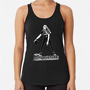 Paige Bueckers Black Basic Design Racerback Tank Top