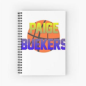 Paige Bueckers Basketball Player Spiral Notebook