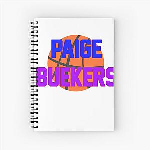 Paige Bueckers Basketball Viral Player Spiral Notebook