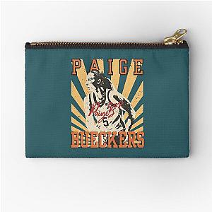 Paige Bueckers Vintage Zipper Pouch
