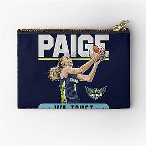 Paige Bueckers In We Trust Zipper Pouch