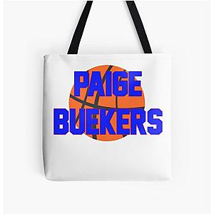 Paige Bueckers All Over Print Tote Bag