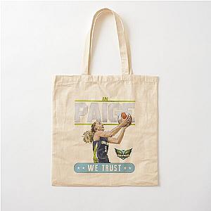 Paige Bueckers In We Trust Cotton Tote Bag