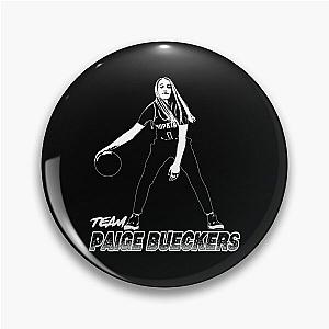 Paige Bueckers Black and White Design Pin