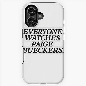 Everyone Watched Paige Bueckers iPhone Tough Case