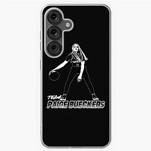 Paige Bueckers Black Basic Design Samsung Galaxy Soft Case