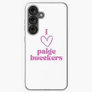 I love Paige Bueckers Samsung Galaxy Soft Case