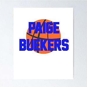 Paige Bueckers Basketball Player Poster
